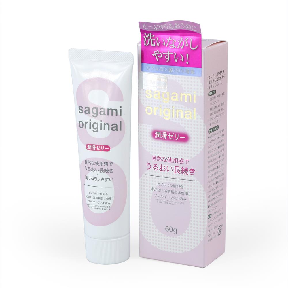 Gel bôi trơn Sagami Original duy trì độ ẩm, tăng cảm xúc, Hộp 60g
