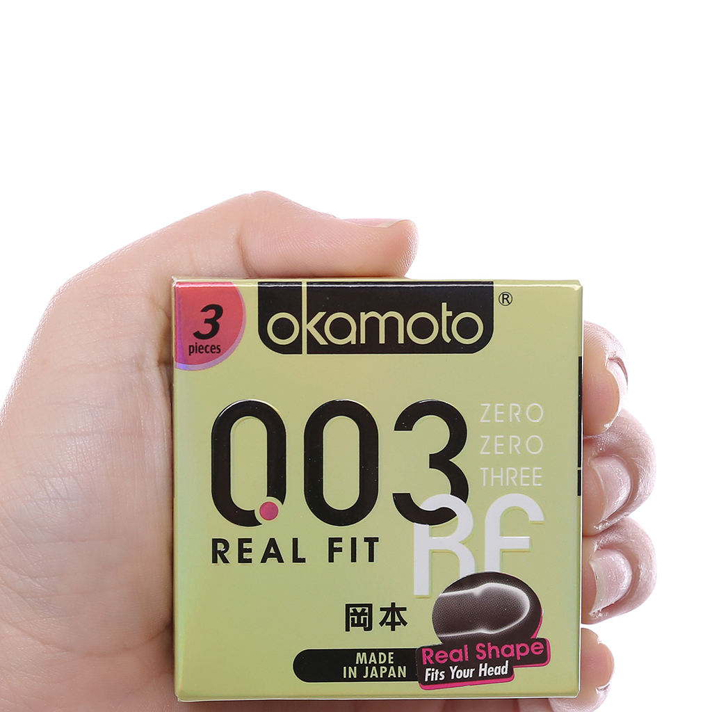 Bao cao su Okamoto 0.03 Real Fit
