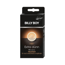 Bao cao su Billy Boy Extra Dünn - Siêu mỏng, da chạm da, Hộp 6 cái