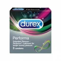 Bao cao su Durex Performa kéo dài thời gian quan hệ, Hộp 3 cái