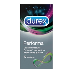 Bao cao su Durex Performa kéo dài thời gian quan hệ, Hộp 12 cái