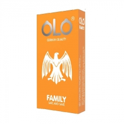 Bao cao su OLO Family cho gia đình, hương bạc hà, gel bôi trơn, Hộp 10 cái