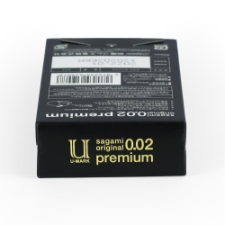 Bao cao su Sagami Original 0.02 Premium siêu mỏng thế hệ mới, Hộp 4 cái