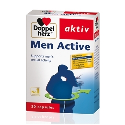 Doppelherz Men Active tăng cường sinh lý nam, Hộp 30 viên
