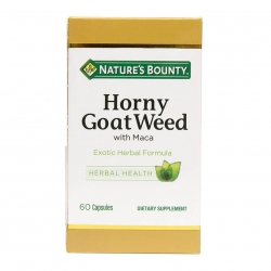 Nature's Bounty Horny Goat Weed tăng cường sinh lý nam, Chai 60 viên
