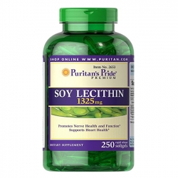 Tinh chất mầm đậu nành Puritan's Pride Soy Lecithin 1325 mg 250 viên