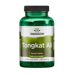 Swanson Tongkat Ali tăng testosterone tăng cường sinh lý nam, Chai 120 viên
