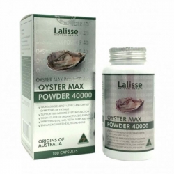 Tinh chất hàu nhân sâm Lalisse Oyster Max Powder 40000mg, Hộp 100 viên