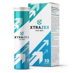 Viên sủi Xtrazex tăng cường sinh lý nam, kích thích ham muốn, Tuýp 10 viên sủi